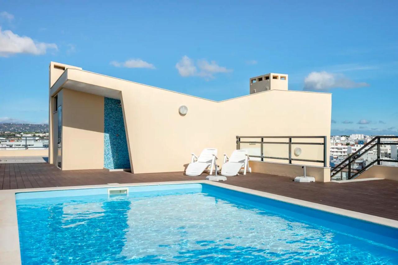 Oceanview Luxury Stunning Views And Pool Apartment Olhao Exterior photo